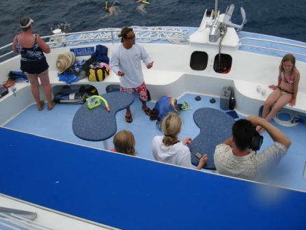Kona Body Glove boat